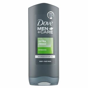 DOVE Men + Care Extra Fresh sprchový gél na telo a tvár 400 ml vyobraziť
