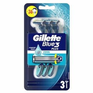 GILLETTE Blue3 Ice Jednorazový holiaci strojček 3 ks vyobraziť