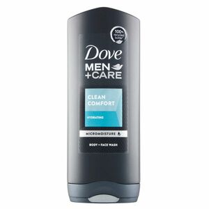 DOVE Men+Care Clean Comfort sprchový gél na telo a tvár 400 ml vyobraziť