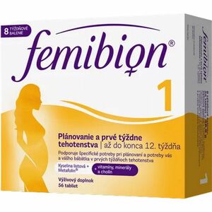 FEMIBION 1 Plánovanie a prvé týždne tehotenstva 56 tabliet vyobraziť