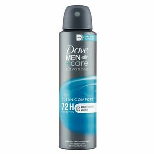 DOVE Men + Care Advanced Clean Comfort Antiperspirant sprej 150 ml vyobraziť