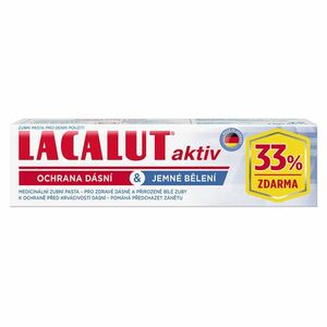 LACALUT Aktív ochrana ďasien a jemné bielenie zubná pasta 100 ml vyobraziť