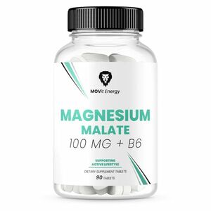 MOVIT ENERGY Magnesium malate 100 mg + B6 90 tabliet vyobraziť