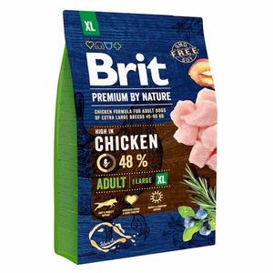 BRIT Premium by Nature Adult XL granule pre psov 1 ks, Hmotnosť balenia: 3 kg vyobraziť