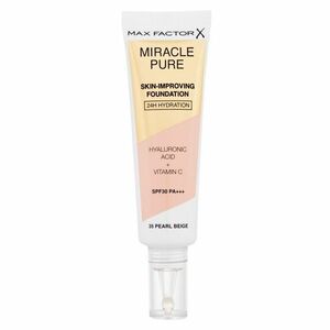 MAX FACTOR Miracle Pure SPF30 Skin-Improving Foundation 35 Pearl Beige make-up 30 ml vyobraziť