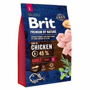 BRIT Premium by Nature Adult L granule pre psov 1 ks, Hmotnosť balenia: 8 kg vyobraziť