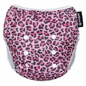 T-TOMI Plienkové plavky s volánikom pink gepard 5-15 kg vyobraziť