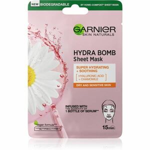 Garnier Skin Naturals Moisture+Comfort super hydratačná upokojujúca textilná maska pre suchú až citlivú pleť 28 g vyobraziť