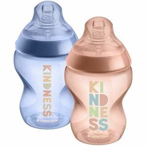 Tommee Tippee Closer To Nature Anti-colic Kindness dojčenská fľaša Slow Flow 0m+ 2x260 ml vyobraziť