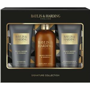 Baylis & Harding Black Pepper & Ginseng darčeková sada (na tvár, telo a vlasy) pre mužov vyobraziť