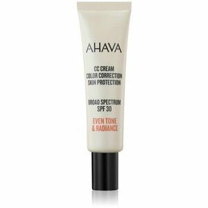 AHAVA CC Cream Color Correction CC krém pre zjednotenie farebného tónu pleti SPF 30 30 ml vyobraziť