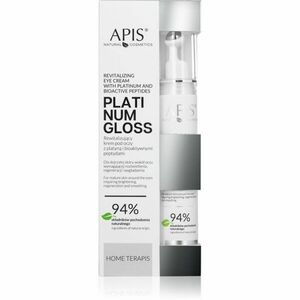 Apis Natural Cosmetics Platinum Gloss revitalizačný očný krém proti opuchom a tmavým kruhom 10 ml vyobraziť