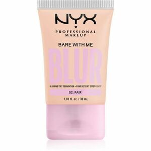 NYX Professional Makeup Bare With Me Blur Tint hydratačný make-up odtieň 02 Fair 30 ml vyobraziť
