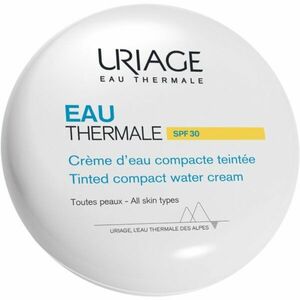 Uriage Eau Thermale Water Cream Tinted Compact SPF 30 hodvábny púder pre zjednotenie farebného tónu pleti 10 g vyobraziť