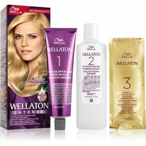 Wella Wellaton Intense permanentná farba na vlasy s arganovým olejom odtieň 9/3 Gold Blonde 1 ks vyobraziť