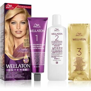 Wella Wellaton Intense permanentná farba na vlasy s arganovým olejom odtieň 10/0 Lightest Blonde 1 ks vyobraziť