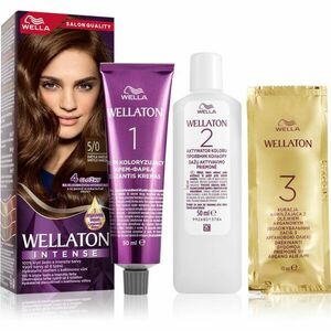 Wella Wellaton Intense permanentná farba na vlasy s arganovým olejom odtieň 5/0 Light Brown 1 ks vyobraziť