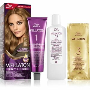 Wella Wellaton Intense permanentná farba na vlasy s arganovým olejom odtieň 7/3 Hazelnut 1 ks vyobraziť