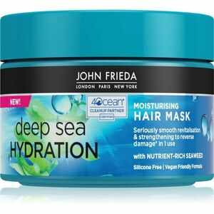 John Frieda Deep Sea Hydration hydratačná maska pre suché a normálne vlasy 250 ml vyobraziť