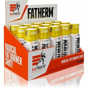 Extrifit Fatherm Shot spaľovač tukov príchuť Lemon 15x90 ml vyobraziť