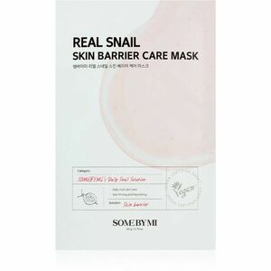 Some By Mi Clinical Solution Snail Skin Barrier Care Mask posilňujúca plátienková maska pre regeneráciu a obnovu pleti 20 g vyobraziť