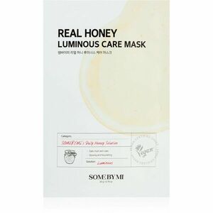 Some By Mi Clinical Solution Honey Luminous Care Mask rozjasňujúca plátienková maska 20 g vyobraziť