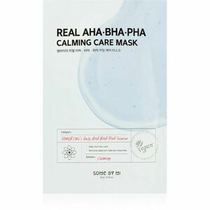 Some By Mi Clinical Solution AHA∙BHA∙PHA Calming Care Mask upokojujúca plátienková maska pre problematickú pleť 20 g vyobraziť