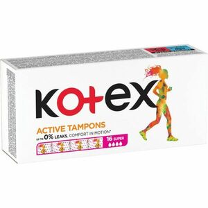 Kotex Active Super tampóny 16 ks vyobraziť
