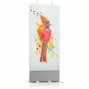 Flatyz Nature Red Bird dekoratívna sviečka 6x15 cm vyobraziť