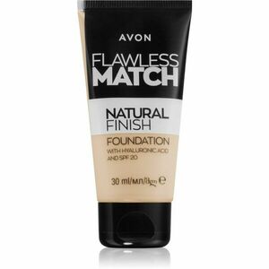 Avon Flawless Match Natural Finish hydratačný make-up SPF 20 odtieň 125G Warm Ivory 30 ml vyobraziť