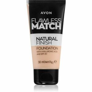 Avon Flawless Match Natural Finish hydratačný make-up SPF 20 odtieň 145P Ivory Pink 30 ml vyobraziť