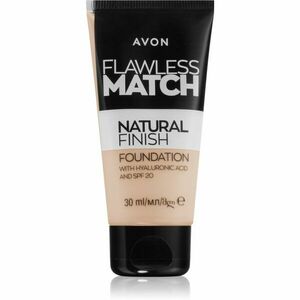 Avon Flawless Match Natural Finish hydratačný make-up SPF 20 odtieň 115P Pale Pink 30 ml vyobraziť