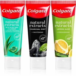 Colgate Naturals Mix prírodná zubná pasta 3x75 ml vyobraziť