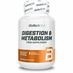 BioTechUSA Digestion & Metabolism tablety na podporu trávenia 60 tbl vyobraziť