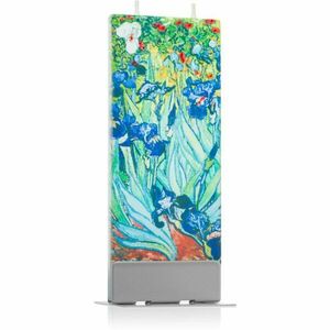 Flatyz Fine Art Vincent Van Gogh Irises dekoratívna sviečka 6x15 cm vyobraziť