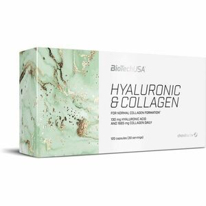 BioTechUSA Hyaluronic & Collagen kapsuly s kolagénom 120 cps vyobraziť