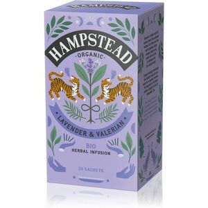 Hampstead Tea London Lavander & Valerian BIO porciovaný čaj 20 ks vyobraziť