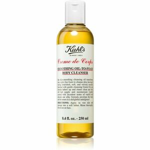 Kiehl's Creme de Corps Smoothing Oil-to-Foam Body Cleanser telový olej pre všetky typy pokožky 250 ml vyobraziť