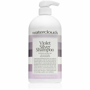 Waterclouds Violet Silver Shampoo šampón neutralizujúci žlté tóny 1000 ml vyobraziť