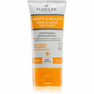 FlosLek Pharma White & Beauty denný krém proti pigmentovým škvrnám SPF 50+ 30 ml vyobraziť