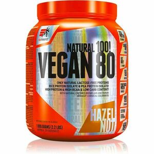 Extrifit Vegan 80 vegánsky proteín príchuť Hazelnut 1000 g vyobraziť