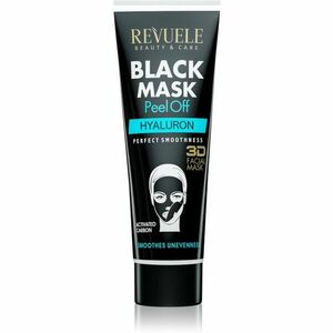 Revuele Black Mask Peel Off Hyaluron čistiaca zlupovacia maska s aktívnym uhlím 80 ml vyobraziť