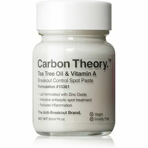 Carbon Theory Tea Tree Oil & Vitamin A lokálna starostlivosť proti akné 30 ml vyobraziť