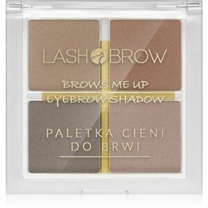 Lash Brow Brows Me Up Palette paletka púdrových tieňov na obočie 5, 6 g vyobraziť