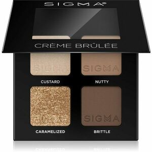 Sigma Beauty Quad paletka očných tieňov odtieň Crème Brûlée 4 g vyobraziť