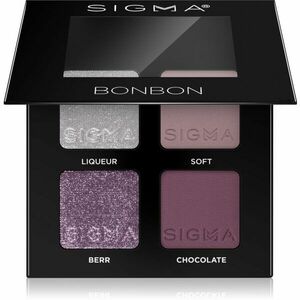 Sigma Beauty Quad paletka očných tieňov odtieň Bonbon 4 g vyobraziť
