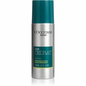 L’Occitane Men Cedrat dezodorant v spreji bez obsahu hliníka pre mužov 130 ml vyobraziť