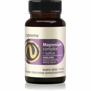 Nupreme Magnesium Complex + Saffron Chelated kapsuly na podporu činnosti nervovej sústavy 60 cps vyobraziť