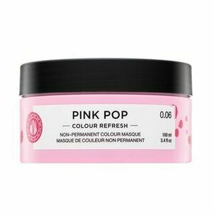 Maria Nila Colour Refresh vyživujúca maska ​​s farebnými pigmentmi pre vlasy s ružovými odtieňmi Pink Pop 100 ml vyobraziť