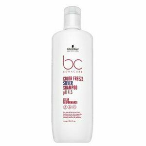 Schwarzkopf Professional BC Bonacure Color Freeze Silver Shampoo pH 4.5 Clean Performance tónovací šampon pre platinovo blond a šedivé vlasy 1000 ml vyobraziť